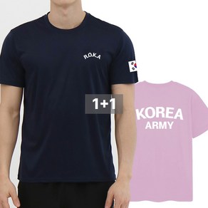 이그잼플 L~4XL 기능성 쿨 티셔츠 반팔티 로카 군인티 곰신 아미티