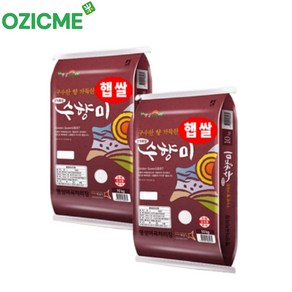 [당일도정/당일발송] 명성미곡 24년산 햅쌀 수향미20kg(10kg2포) 당일도정, 2개