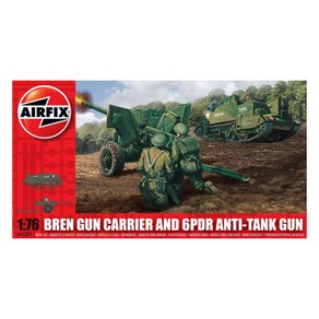 AIR1309 1/76 BREN GUN CARRIER / 6PDR ANTI-TANK GUN, 1개