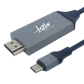 엠비에프 USB C To HDMI 케이블 2M 4K 30HZ MBF-C2H2, 1개