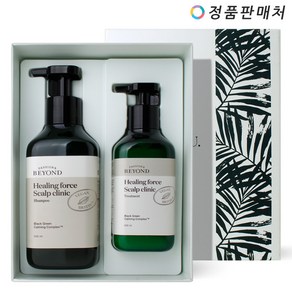 비욘드 힐링포스 스캘프 클리닉 샴푸 500ml+트리트먼트 300ml 기획세트