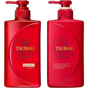 일본직발송 6. 츠바키 TSUBAKI(동백) 프리미엄 모이스트 체감 세트 A 2개 어소트 B088V32H3C, One Size