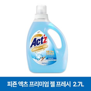 액츠 프리미엄 젤 프레시 일반드럼겸용 2.7L, 1개