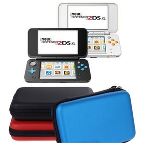 닌텐도 2DS 3DSXL 하드 파우치 에어폼, 1개, 블루