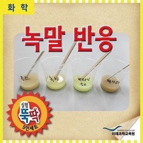 실험뚝딱 녹말반응 5인세트 RMR