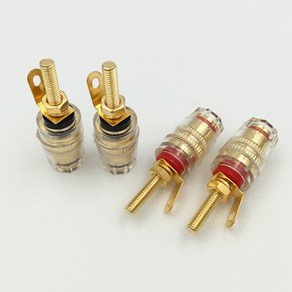 바인딩포스트 1개 4mm 바나나단자 Socket Connector Binding Post for Speaker Terminal