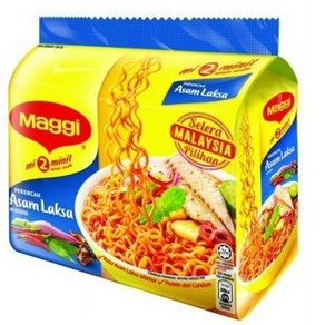 말레이시아 네슬레 매기 라면 Maggi instant noodle 똠얌 커리 락사 치킨