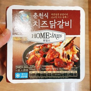 청정원 호밍스 춘천 치즈닭갈비 220g, 1개