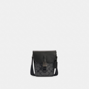 [코치]트랙 스몰 플랩 크로스바디 백Tack Small Flap Cossbody In Signatue Canvas(C3134-002)