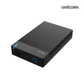 유니콘 USB3.1 C to A 유무선 3.5인치 외장하드 슬라이드 조립 케이스 HDD-500V, 1개