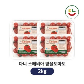 다니 스테비아 방울토마토 500g×4팩 총2kg, 4개