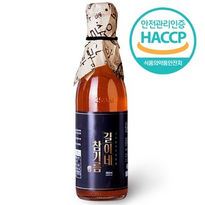 시장쏙 고소한 길이네 참기름, 1개, 300ml