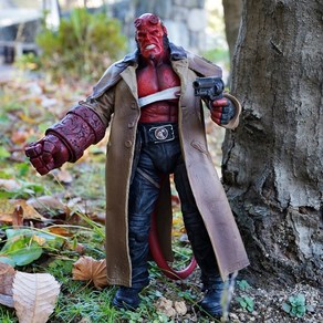 [짱카몰] 헬보이2 액션피규어 7인치 키덜트 Mezco HellBoy, MEZCO 헬보이2 액션피규어 (시리즈2 / 7인치)