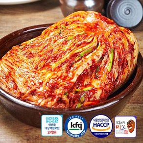 학가산 국내산 생김치 고랭지 배추 포기김치 4kg, 1개