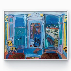 [인메이블] 라울 뒤피 명화 작품 캔버스 액자 Window Opening 식물 탁상 책상 인테리어, 단_라울 뒤피-Window Opening, 캔버스액자