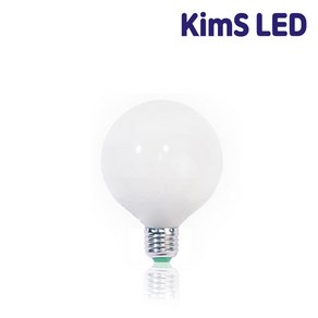 킴스 LED 12w 볼전구 숏 주광색 6500K, 1개