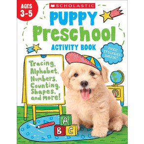 Puppy Preschool Activity Book Paperback