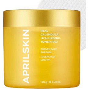 일본직발송 6. 에이프릴 스킨 일본 공식(APRILSKIN) 리얼 카렌듀라 필링 패드 APRILSKIN REAL CALENDULA P, One Size, One Colo, 1개