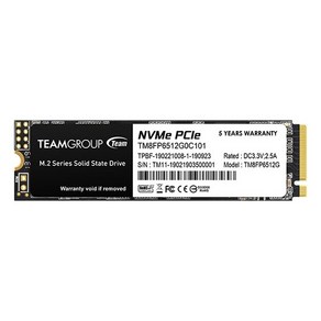 [Team Goup] MP33 M.2 NVMe 2280 [512GB TLC]