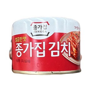 종가집 캔김치(깔끔한맛), 160g, 3개