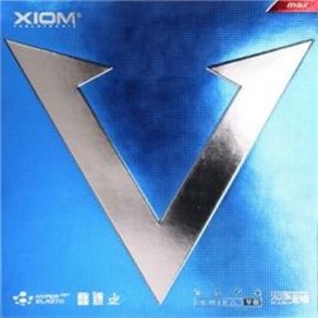 엑시옴 XIOM 탁구러버 베가차이나 VEGA CHINA 강한 회전력의 점착형 고무, 빨강, 1개