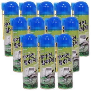 [산도깨비] 자동차 가정에서 모두 사용가능한 산도깨비 에어컨 탈취제 300ml, 12개