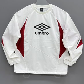 [국내백화점판] UMBRO 엄브로 25신상더블컷 긴팔 피스테 셋업 (크림)