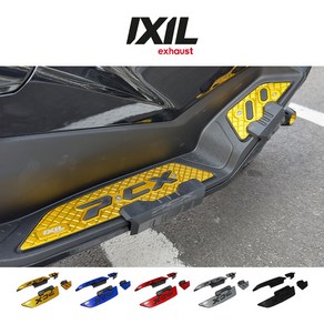 25년- 혼다 PCX125 익실 발판 튜닝 사이드 보호가드 발판 스텝 플레이트, 1세트, 발판단품[티탄]