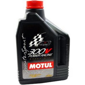 모튤(MOTUL) 합성엔진오일 300V POWER RACING 5W30 (2리터), 1개