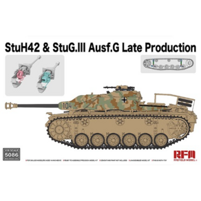 RM5086 1/35 StuH42 and StuG.III Ausf.G Late Poduction 2 in 1, 1개