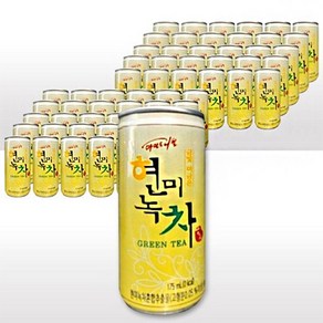 금빛머금은 현미 녹차/175mlx60캔, 175ml, 60개