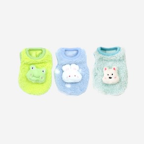 [XXS-XS] 토끼와 개구리와 강아지 강아지옷 애견의류, 1개