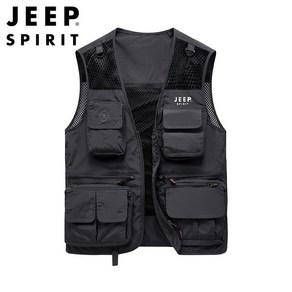 JEEP SPIRIT 정품 낚시 조끼 등산 작업 조끼 TXB-9322