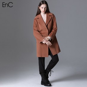 ENC 울블랜드 하프 핸드메이드 코트 ENJH04TA1O