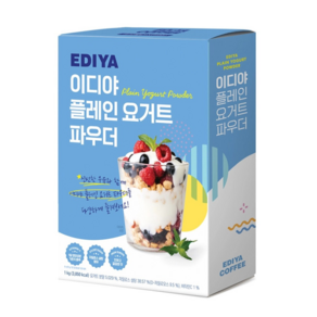 이디야 플레인 요거트 파우더 1kg 코스트코 밀크 스무디 아이스크림, 1개입, 1개