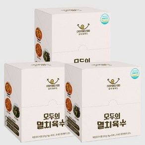 화학첨가물 제로 모두의 멸치육수 120g x 3개 90인분