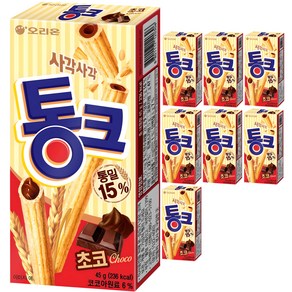 통크 초코, 45g, 8개