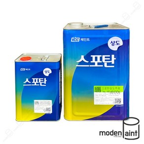 KCC 스포탄 상도 14kg 2액형 옥상 우레탄 방수 페인트 경화제 포함, 회색 (경화제 포함), 1개