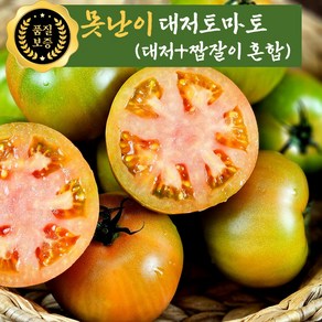 대저농협허가 초 고당도 대저토마토 짭잘이토마토 짭짤이 짭짜리 2.5키로 산지직송, 1개, 못난이대저(2.5kg/혼합크기)