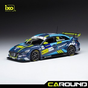 ixo 1:43 현대 엘란트라(아반떼) N TCR No.19 2021 포르투갈 WTCR A.Backman (GTM158B), 1개