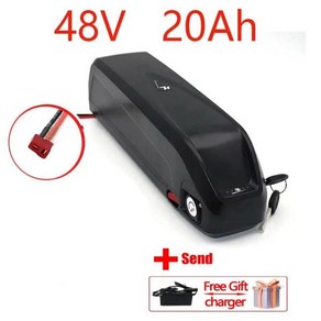 USB 내장 전기 자전거 배터리 하이롱 배터리 BMS 350W-1000W 10S 14S 13S 18650 배터리 36V20Ah 48