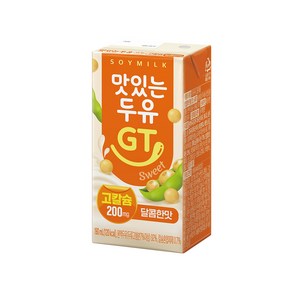 맛있는두유 GT 달콤한맛, 190ml, 24개