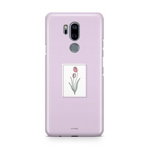 LG G7 케이스 튤립 디자인 하드