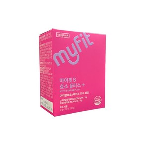 동국제약 마이핏S 효소플러스 3g x 30포 1박스, 90g