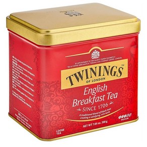 Twinings 트와이닝 잉글리쉬 브렉퍼스트 티 200g, 1개, 1개입