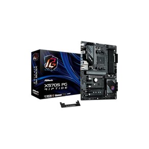 ASRock 마더보드 X570S PG Riptide AMD Ryzen 5000 시리즈 CPU Soket AM4 지원 X570 ATX 메인보드 국내 정규 대리점품