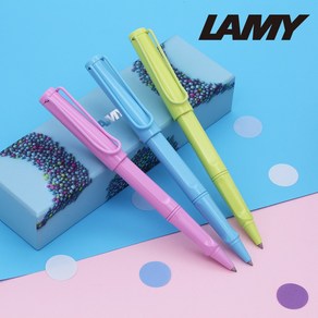 [라미]LAMY 사파리 한정판 수성펜-딜라이트 / RAMY / 무료각인 / 공식수입처 제품 / 병행 아님, 조각 각인(위치 지정불가), 아쿠아스카이