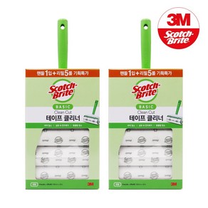 3m 대형 테이프클리너 핸들+베이직 리필 5개입, 2세트, 160mm