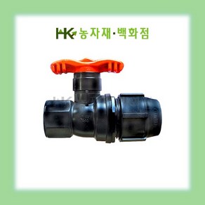 퀸 암나사 유니온밸브  16mm20mm25mm30mm40mm50mm  HK농자재백화점, 16mm, 1개