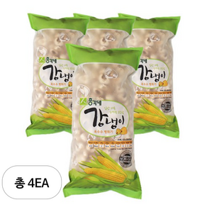 총각네 NON GMO 무사카린 강냉이, 120g, 4개